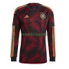 Maillot à Manches Longues Allemagne Extérieur Coupe du Monde 2022 Pour Homme